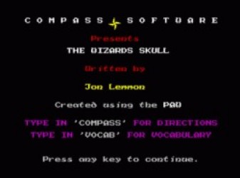 Blood Of Bogmole III – Wizards Skull (1986)(Compass Software) Rom